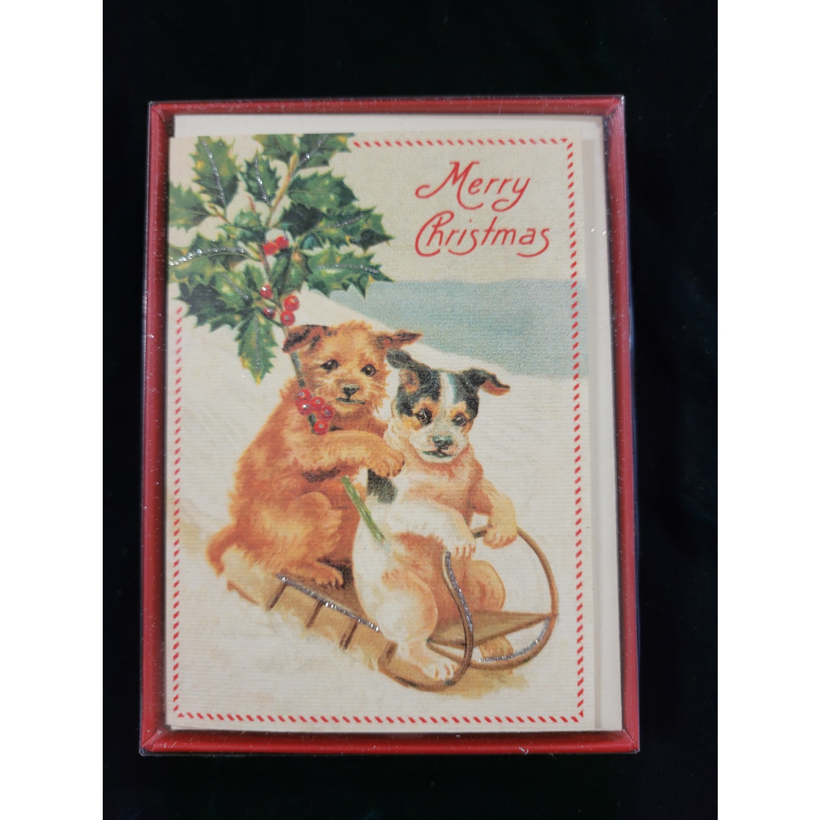 Boxed Notecards- Christmas Dogs