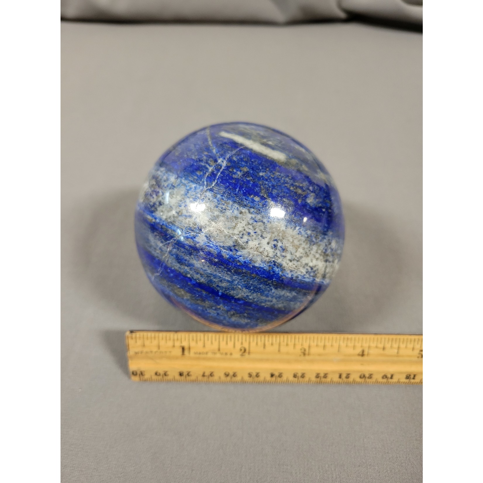 Village Silversmith Lapis Sphere 3.25 inch