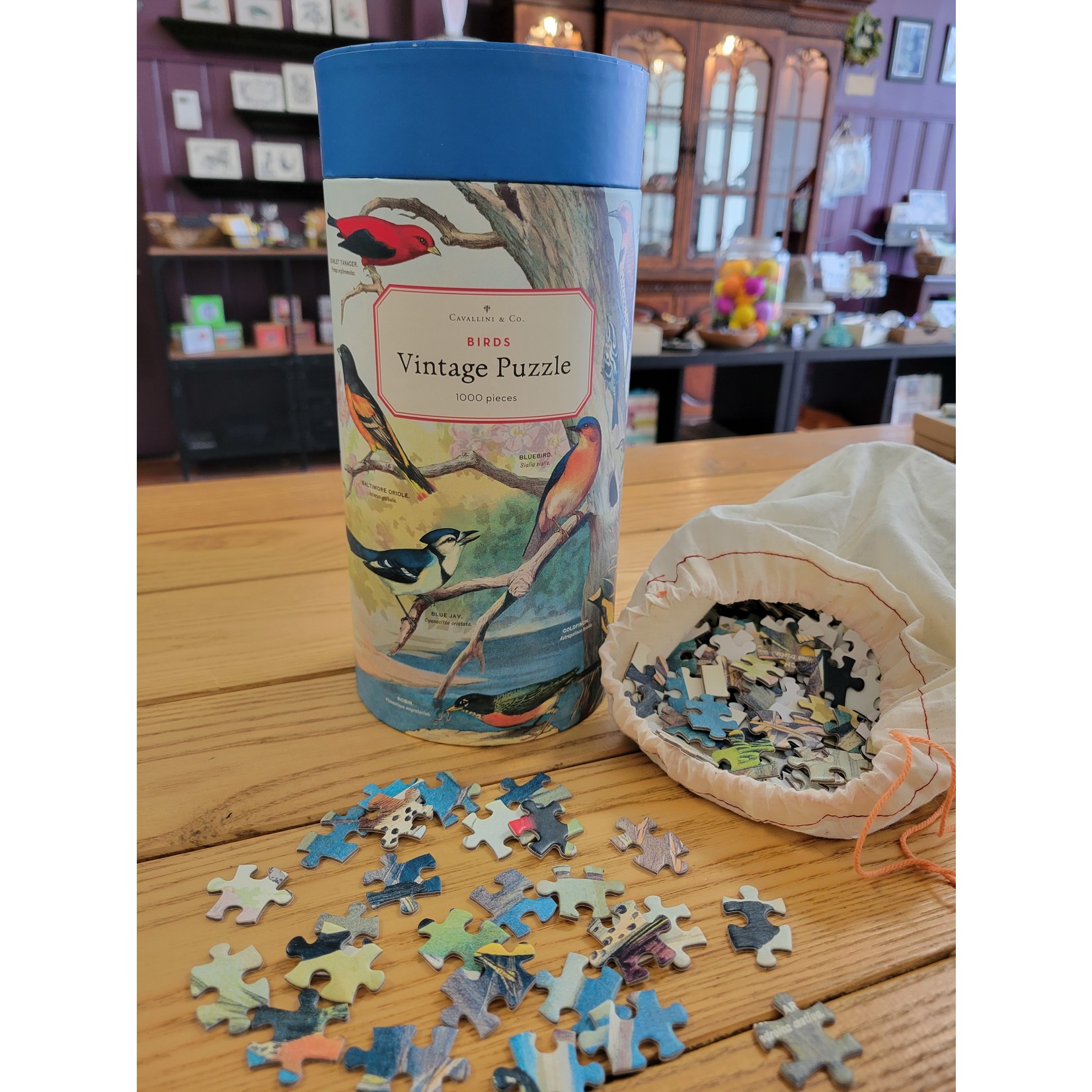 Birds Vintage Puzzle