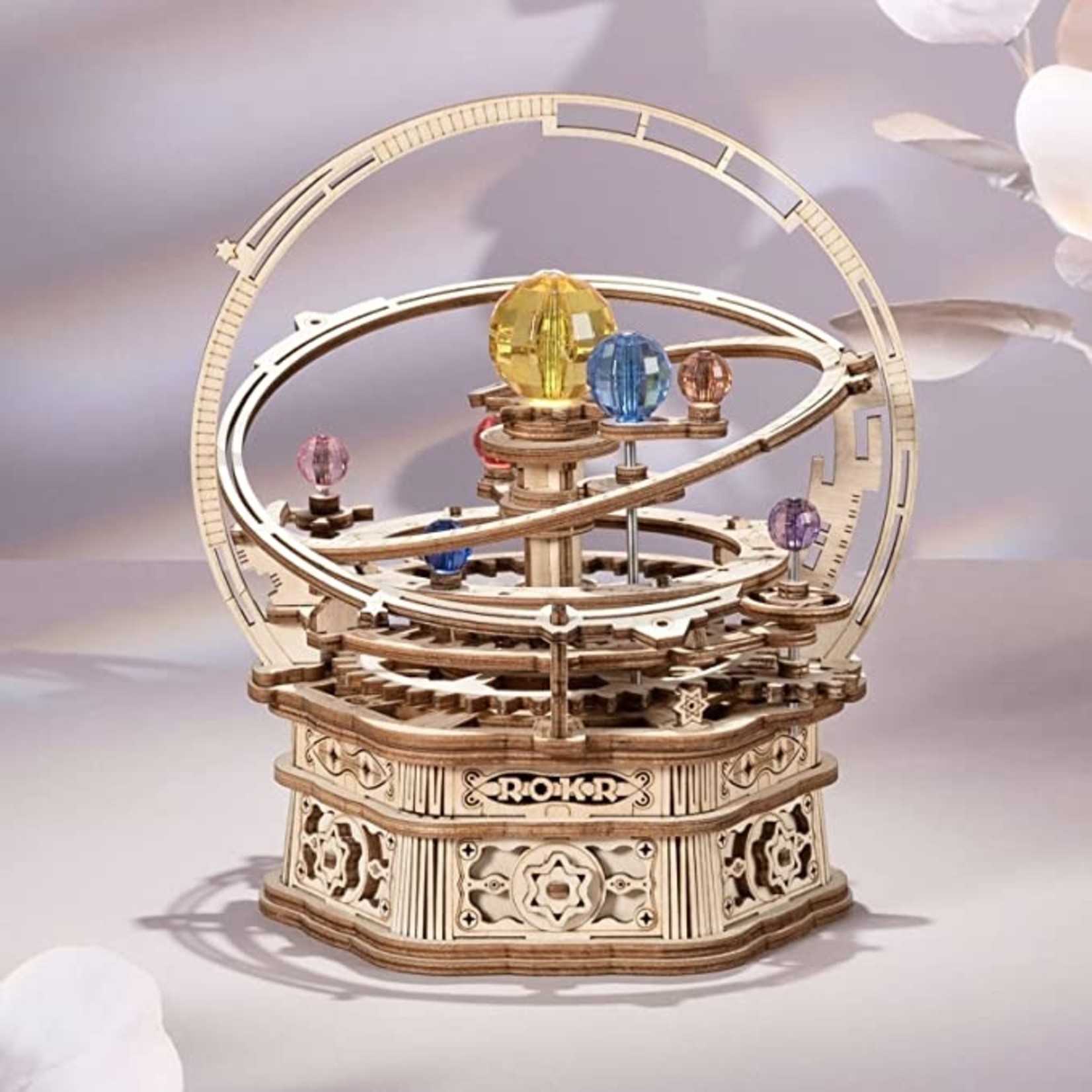 ROKR Mechanical Music Box- Orrery Kit