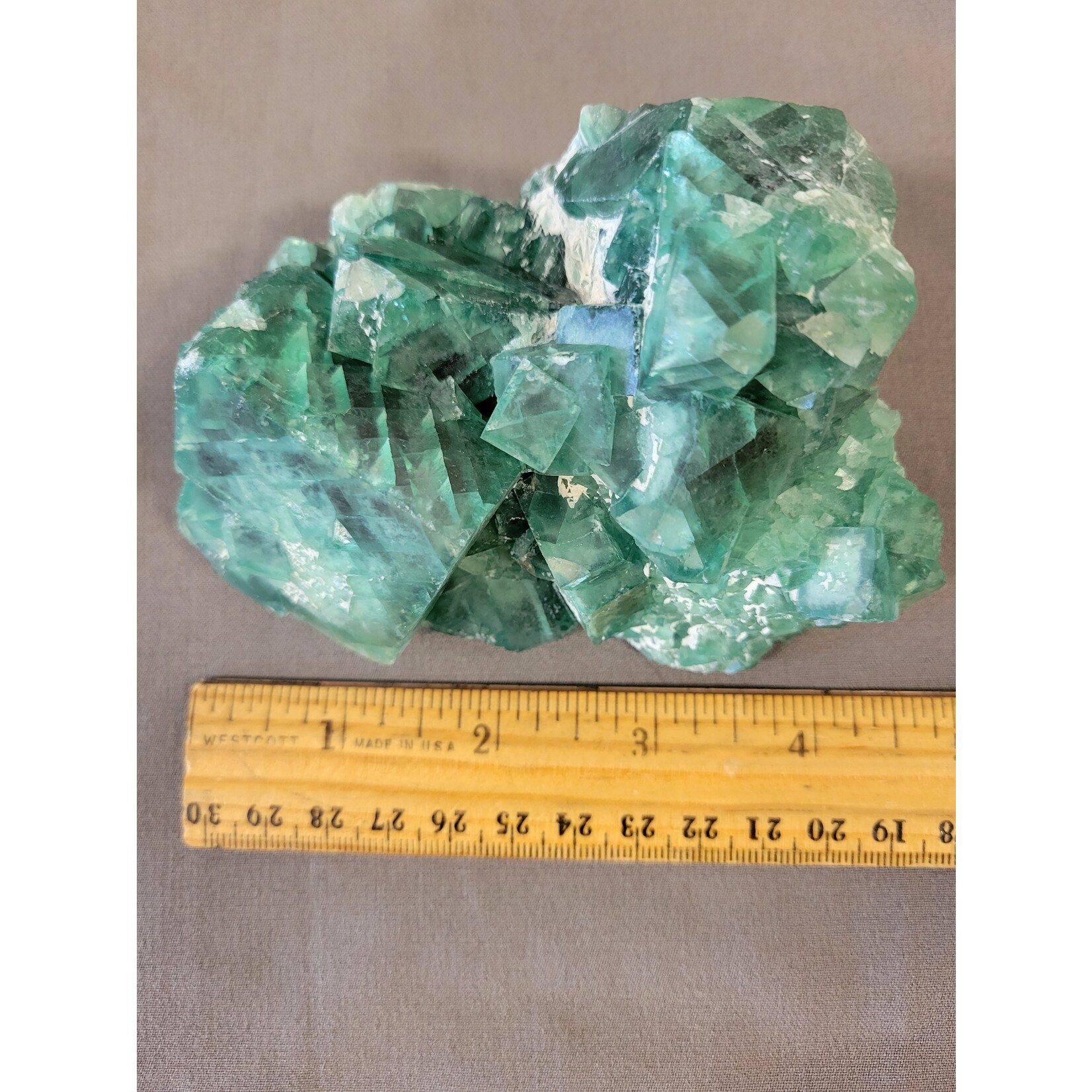Deep Green Fluorit  4.5 inch