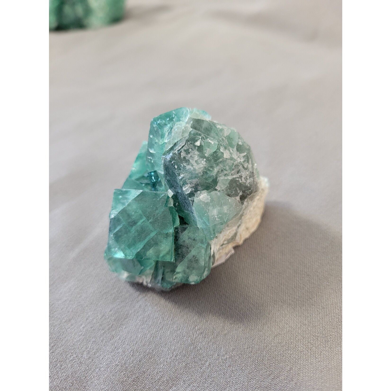Deep Green Fluorit  4.5 inch