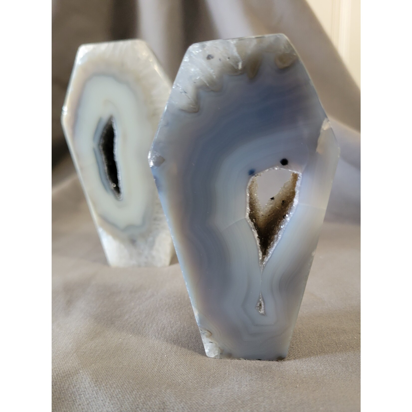 Agate Coffin 3.75in