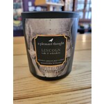 A Pleasant Thought Lincoln- Oak and Whiskey Skull Candle