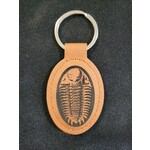 Adventure Awaits Vegan Leather Trilobite Keychain