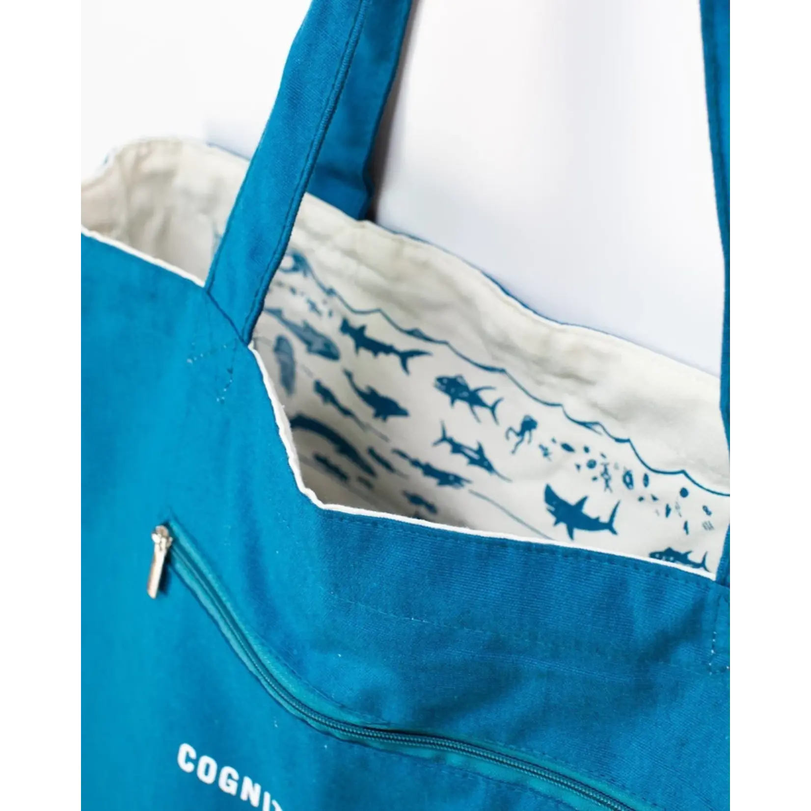Beneath the Waves Shoulder Tote