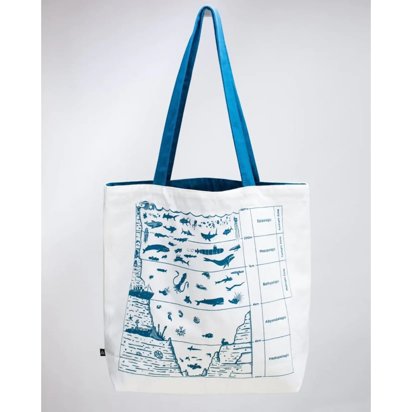 Beneath the Waves Shoulder Tote