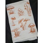 Counter Couture Mushrooms Flour Sack Tea Towel