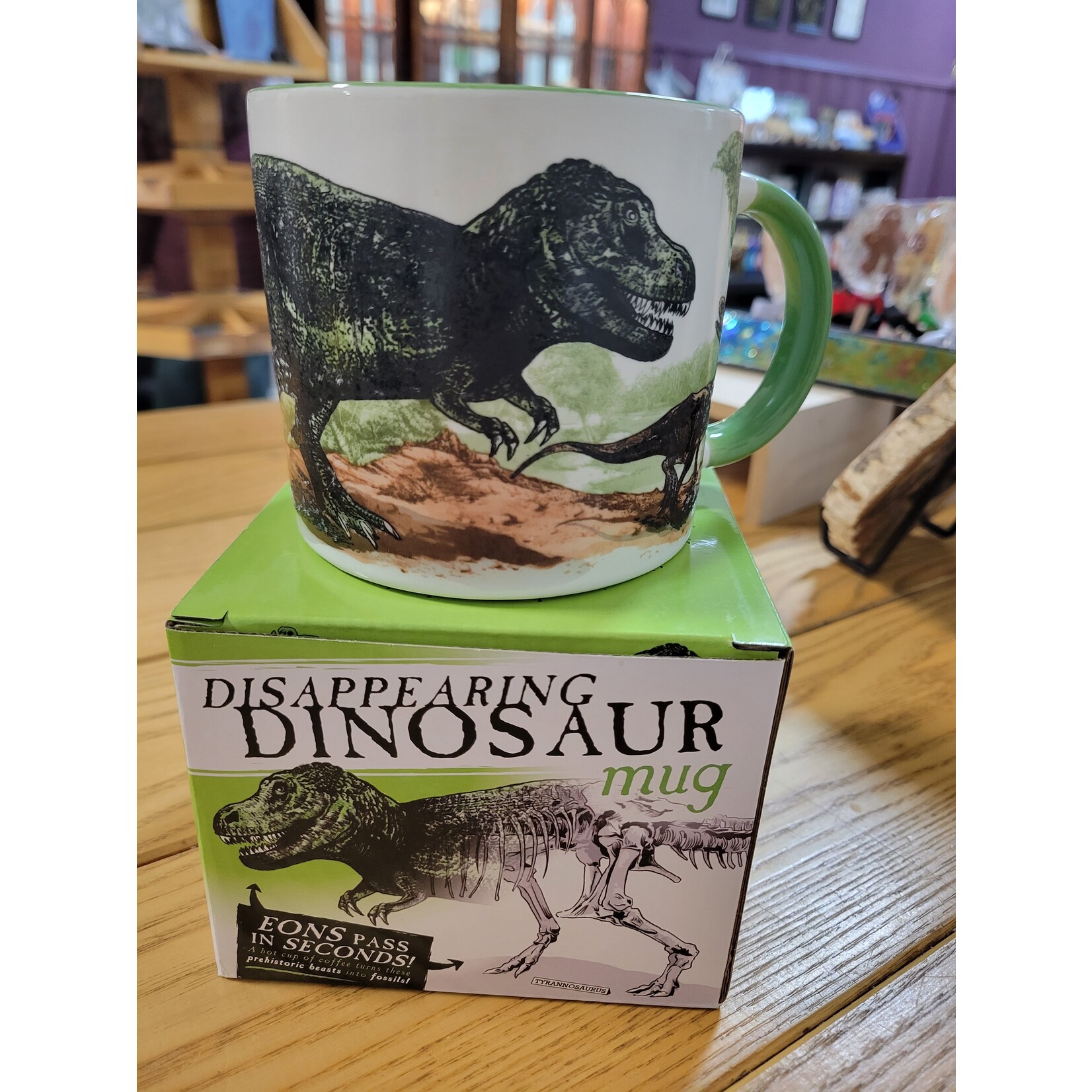 Disappearing Dinosaur Mug