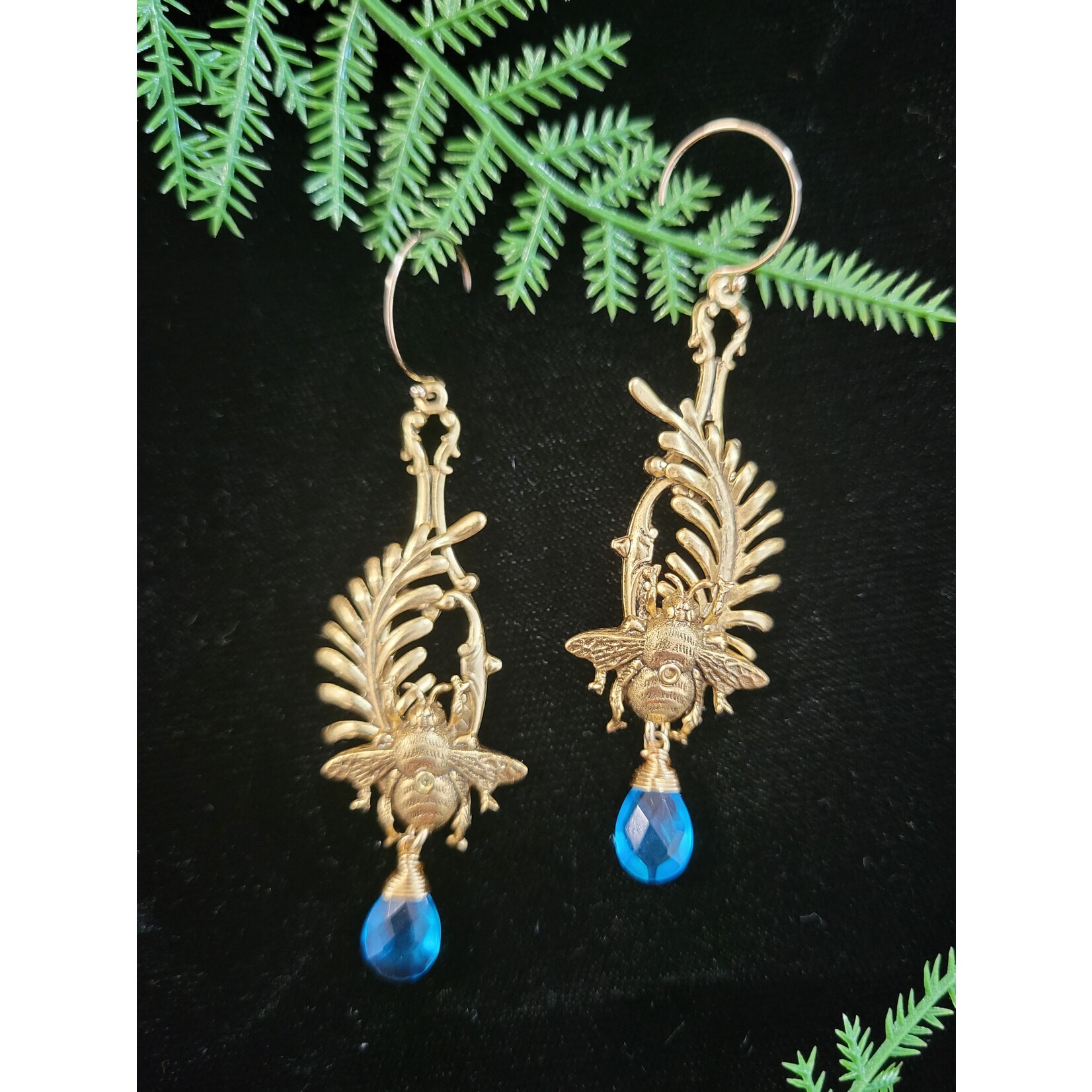 Trollbinde Bee and Laurel Spray Earrings