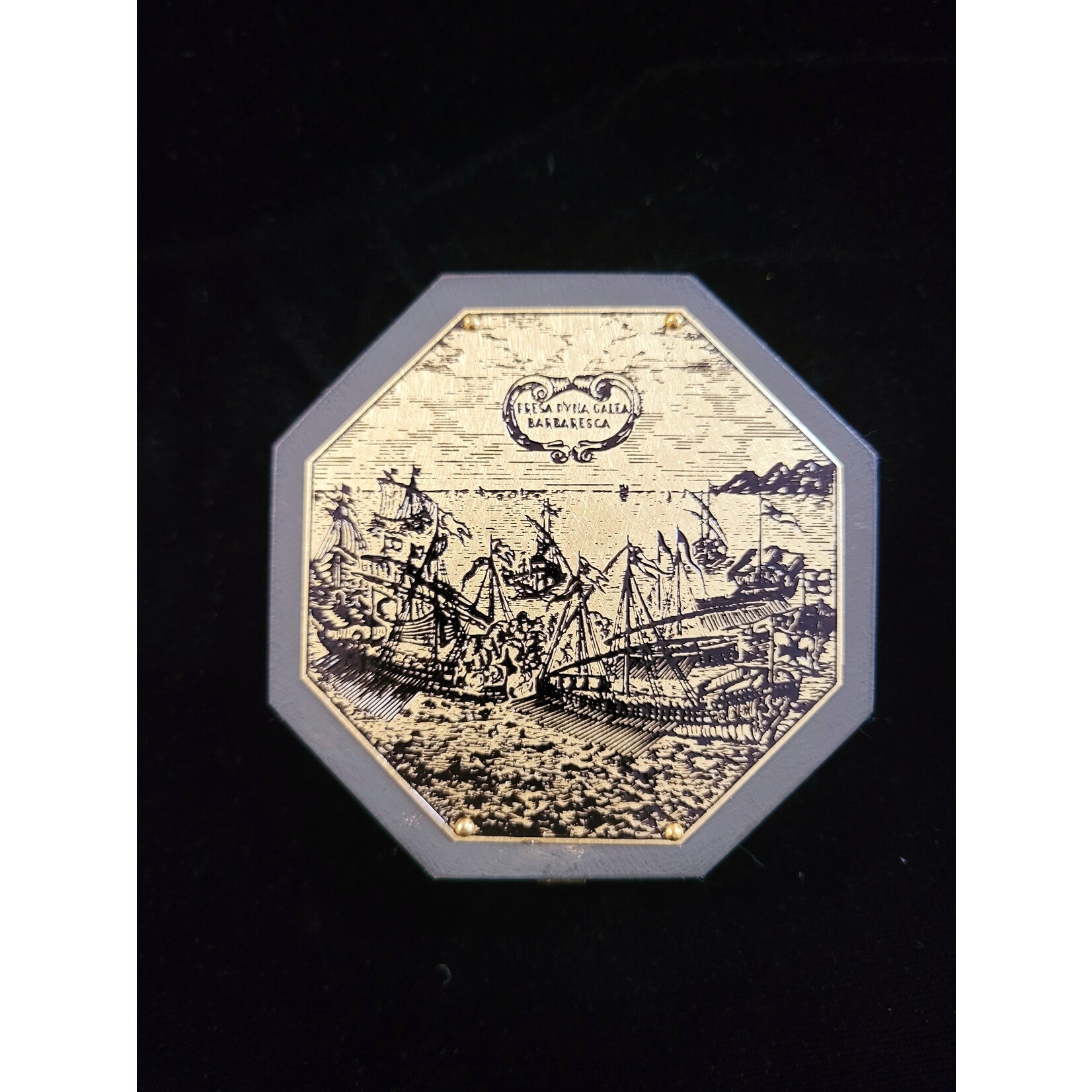 Hemispherium Octagonal Sundial- Brass