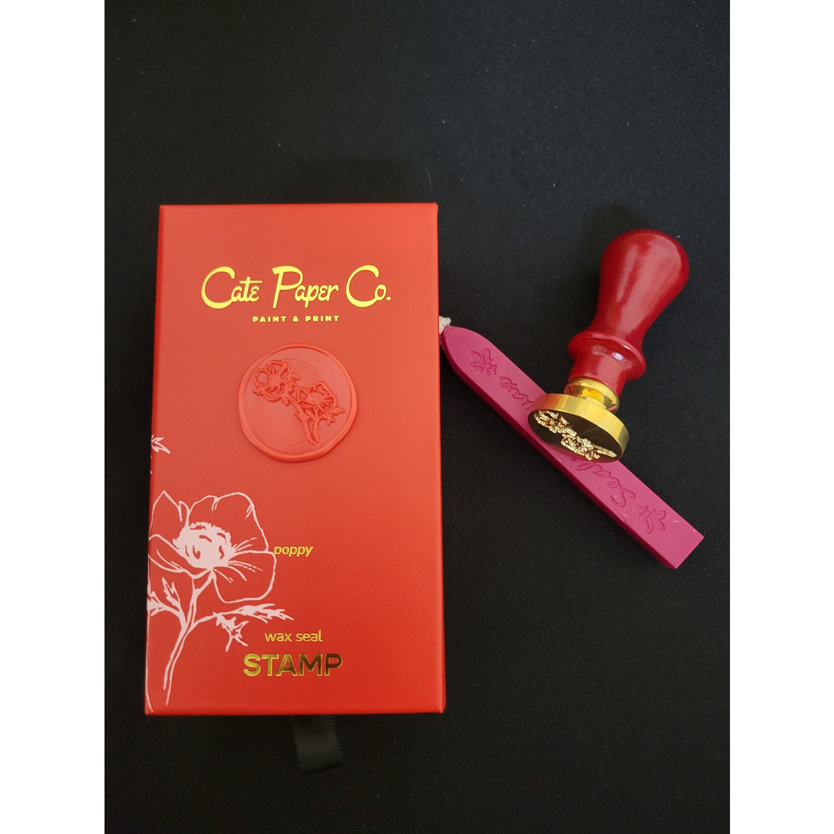Cate Paper Co. Wax Seal Kit- Poppy
