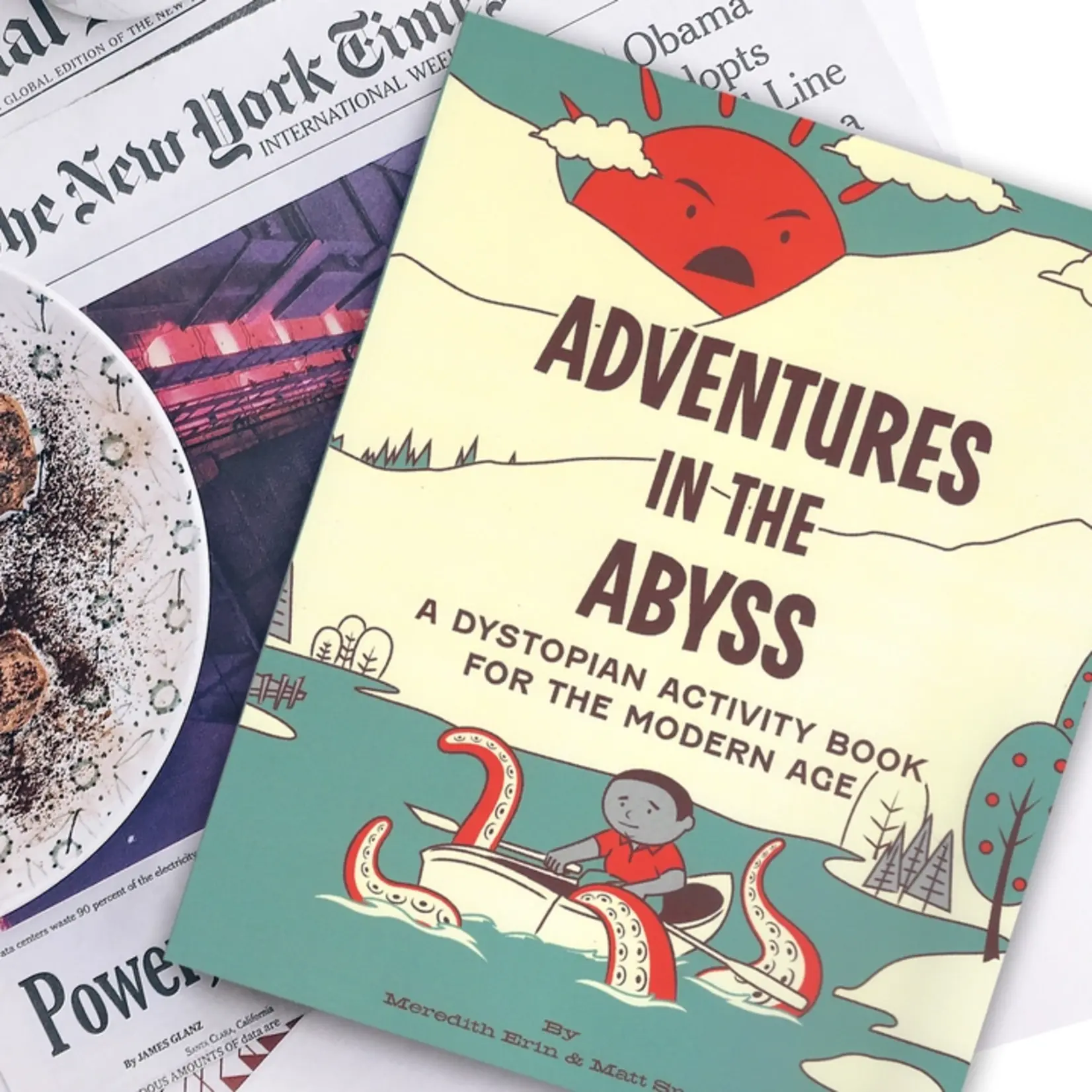 Adventures in the Abyss - A Dystopian Activity Book For the Modern Age