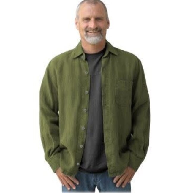 Dash Hemp Sashmill Hemp LS Jacket Shirt