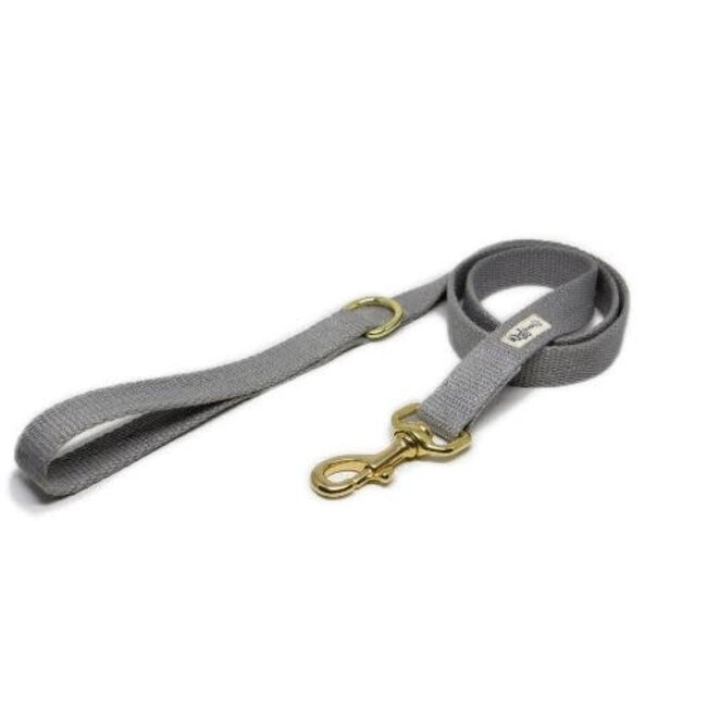 Wigglywoos Pebble Beach Flat Hemp Dog Leash