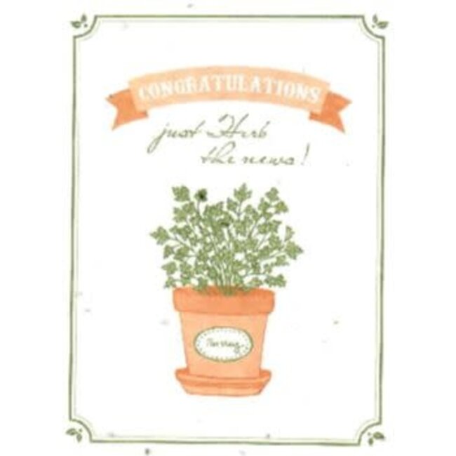 Greenfield Paper Grow a Note Greeting Card