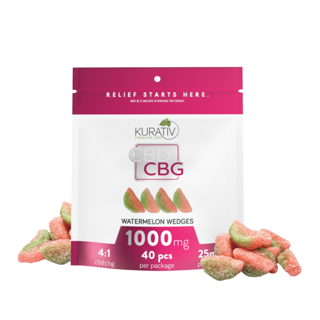 Kurativ ISO CBD/CBG Gummies