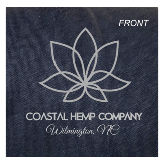 Noon CHC Silver Shimmer Logo Shirt Hemp Short Sleeve (Wms)