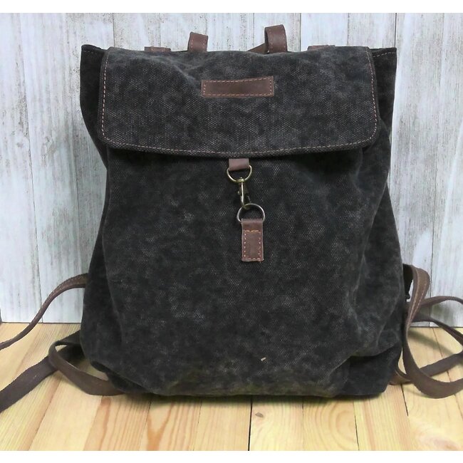 Vintage Addiction Recycled Backpack