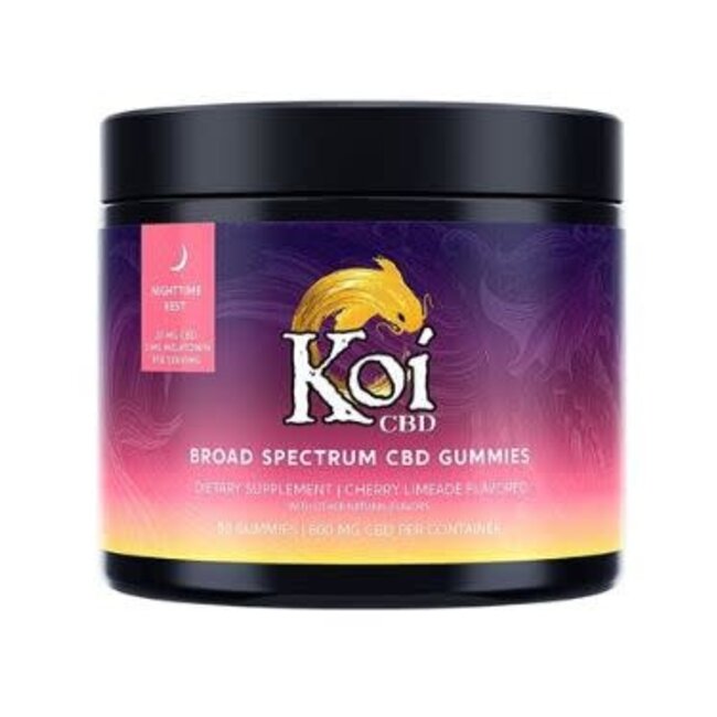 KOI Broad Spectrum CBD Nighttime Gummies