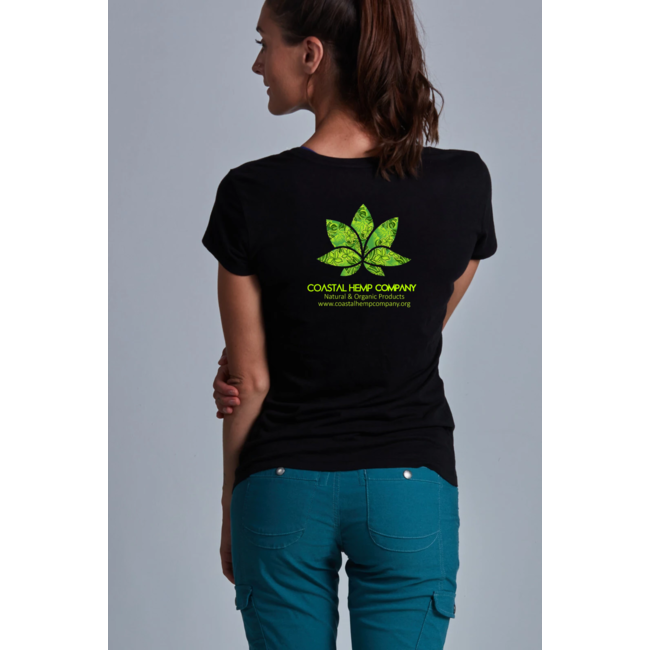 CHC Logo Shirt  Bamboo Green Hawaiian (Wms) Short Sleeve