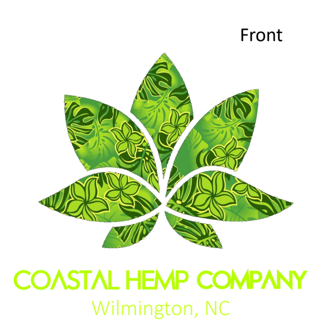 CHC Logo Shirt  Bamboo Green Hawaiian (Unisex) Long Sleeve Large Black