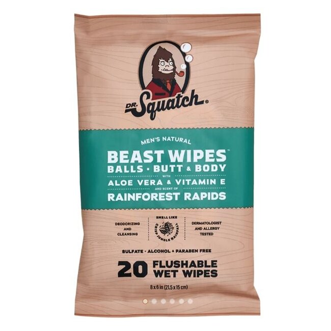 Dr. Squatch Beast Wipes