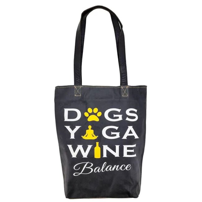 Vintage Addiction Recycled Military Tent Tote