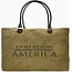 Vintage Addiction Recycled Military Tent Tote