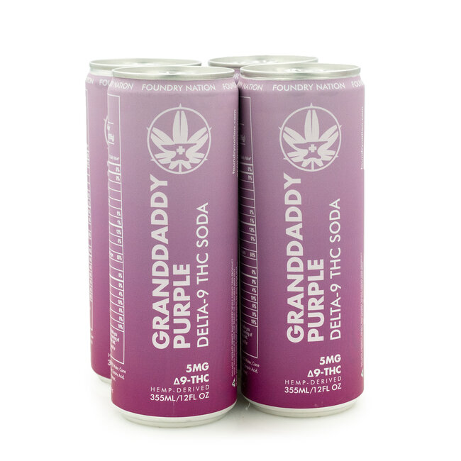 Foundry Nation D9 THC Sodas