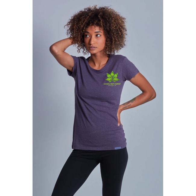 CHC Logo Shirt  Bamboo Green Hawaiian (Wms) Short Sleeve