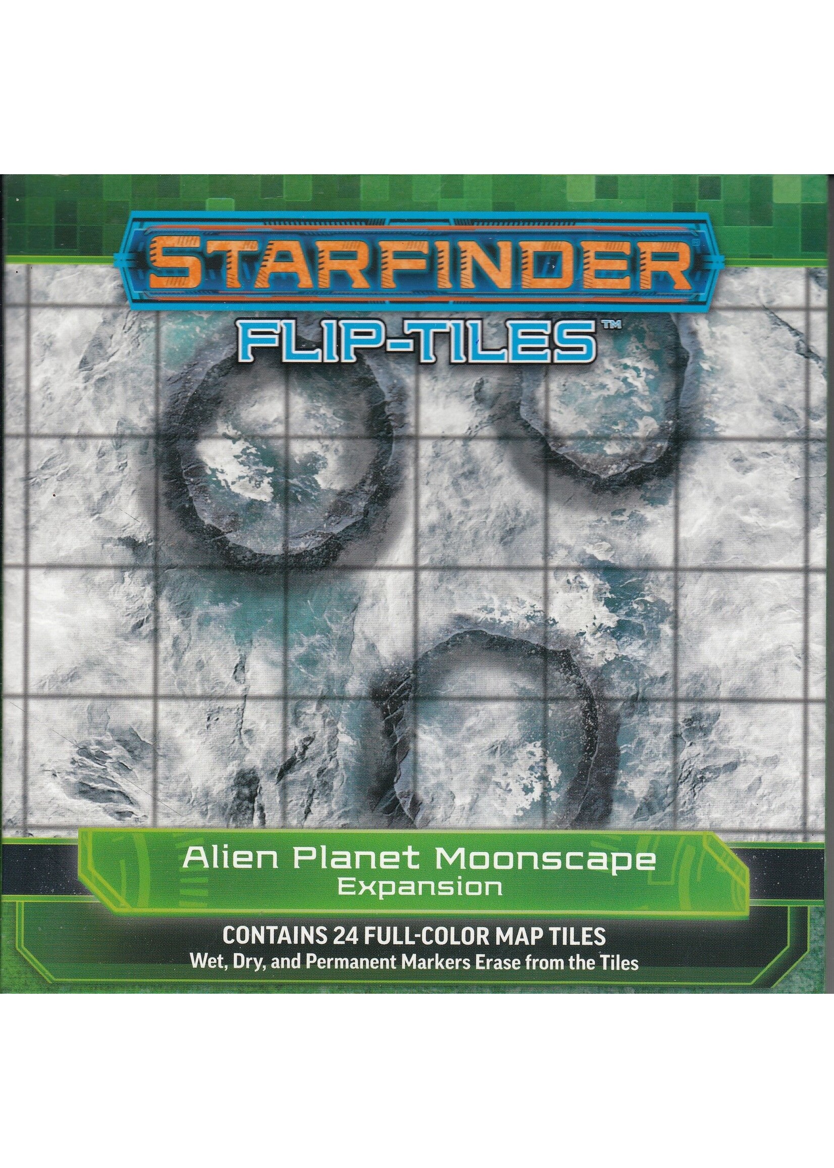 Starfinder RPG: Flip-Tiles: Alien Planet Moonscape Expansion