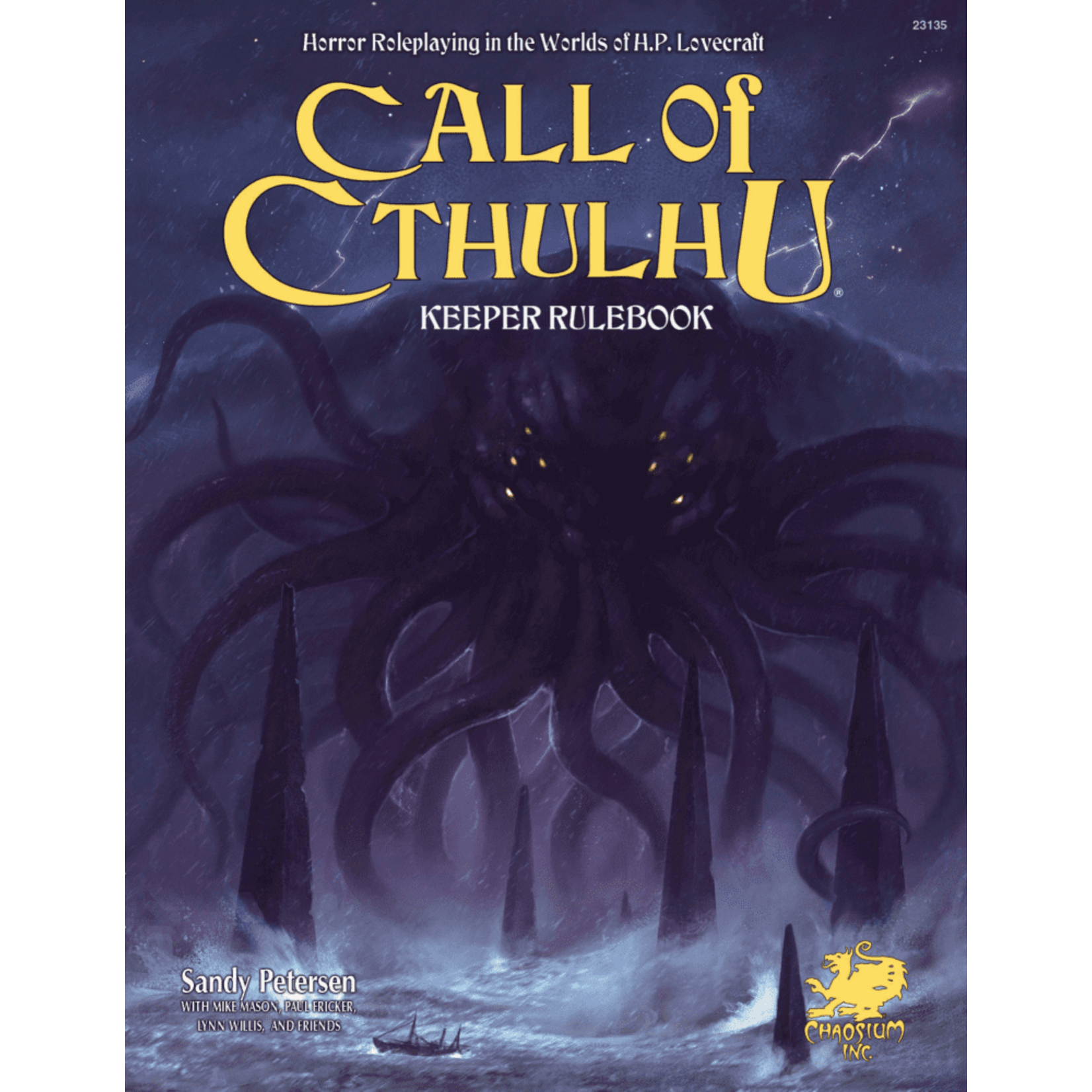 Chaosium, Inc. Call of Cthulhu RPG: 7th Edition Keeper Rulebook