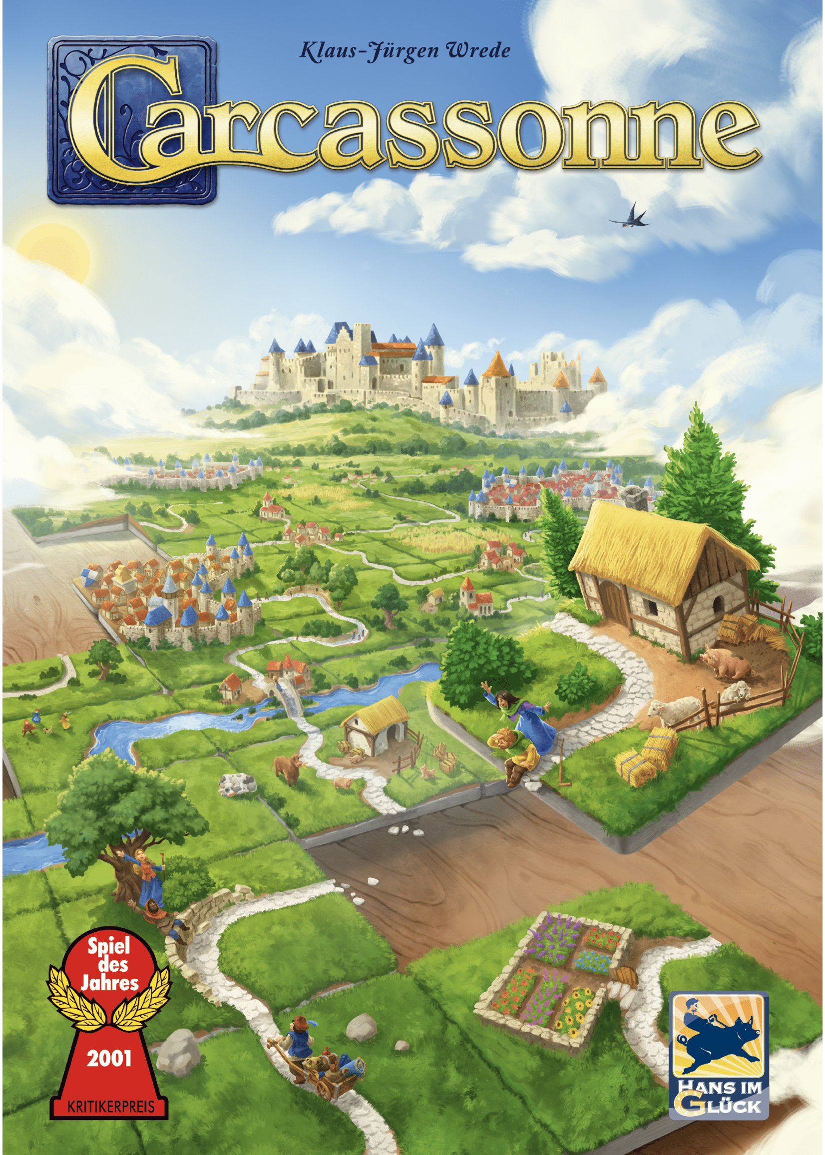 Z-Man Games Carcassonne: Base Game (New Edition)