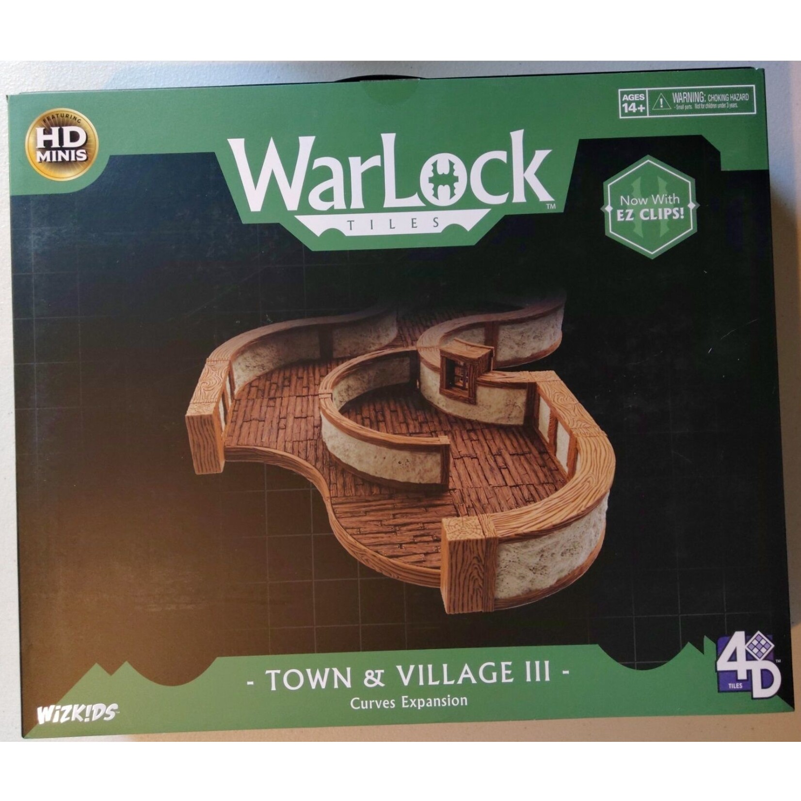 WarLock Tiles: Town & Village 3:  Curves Expansion
