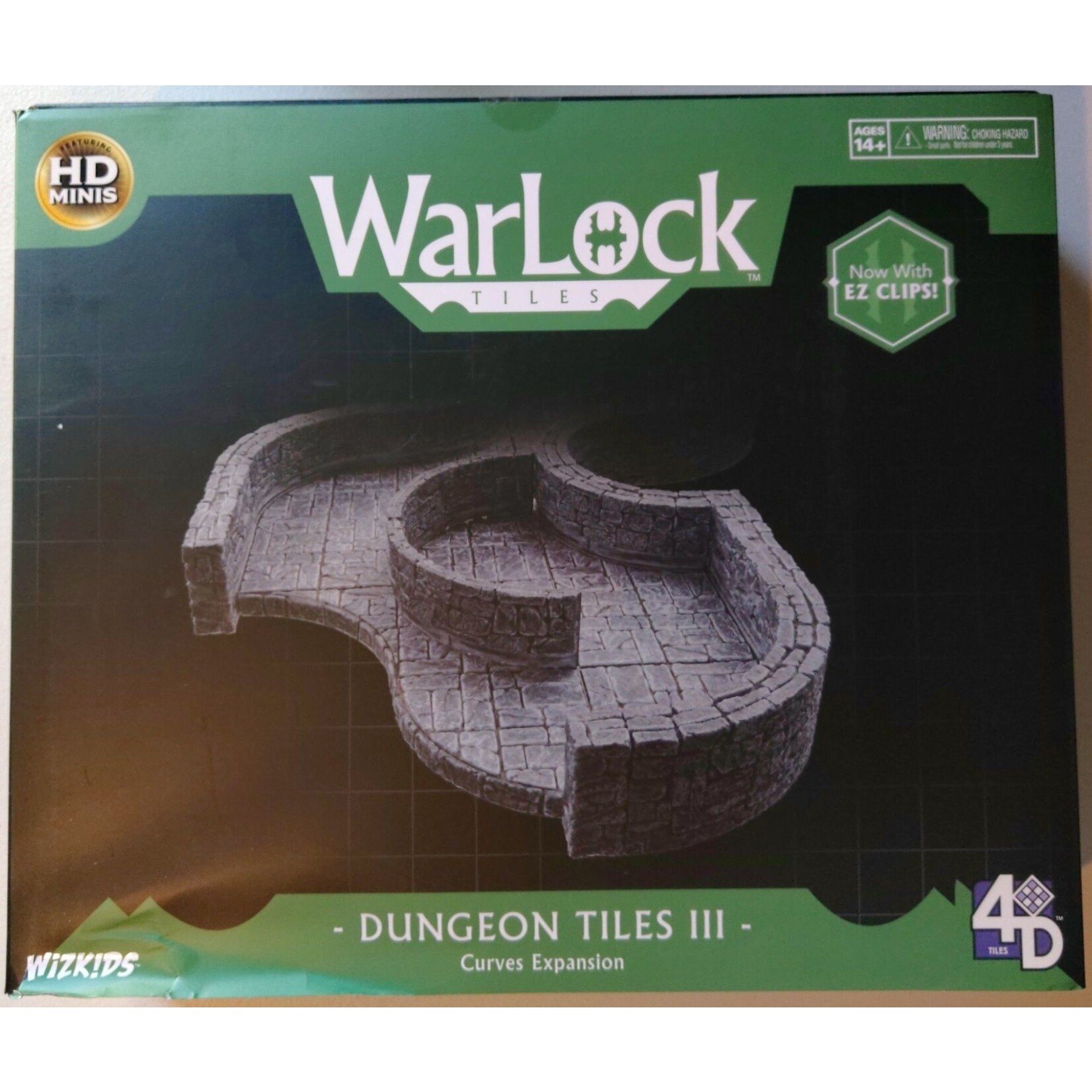 Wizkids WarLock Tiles: Dungeon Tiles 3:  Curves Expansion