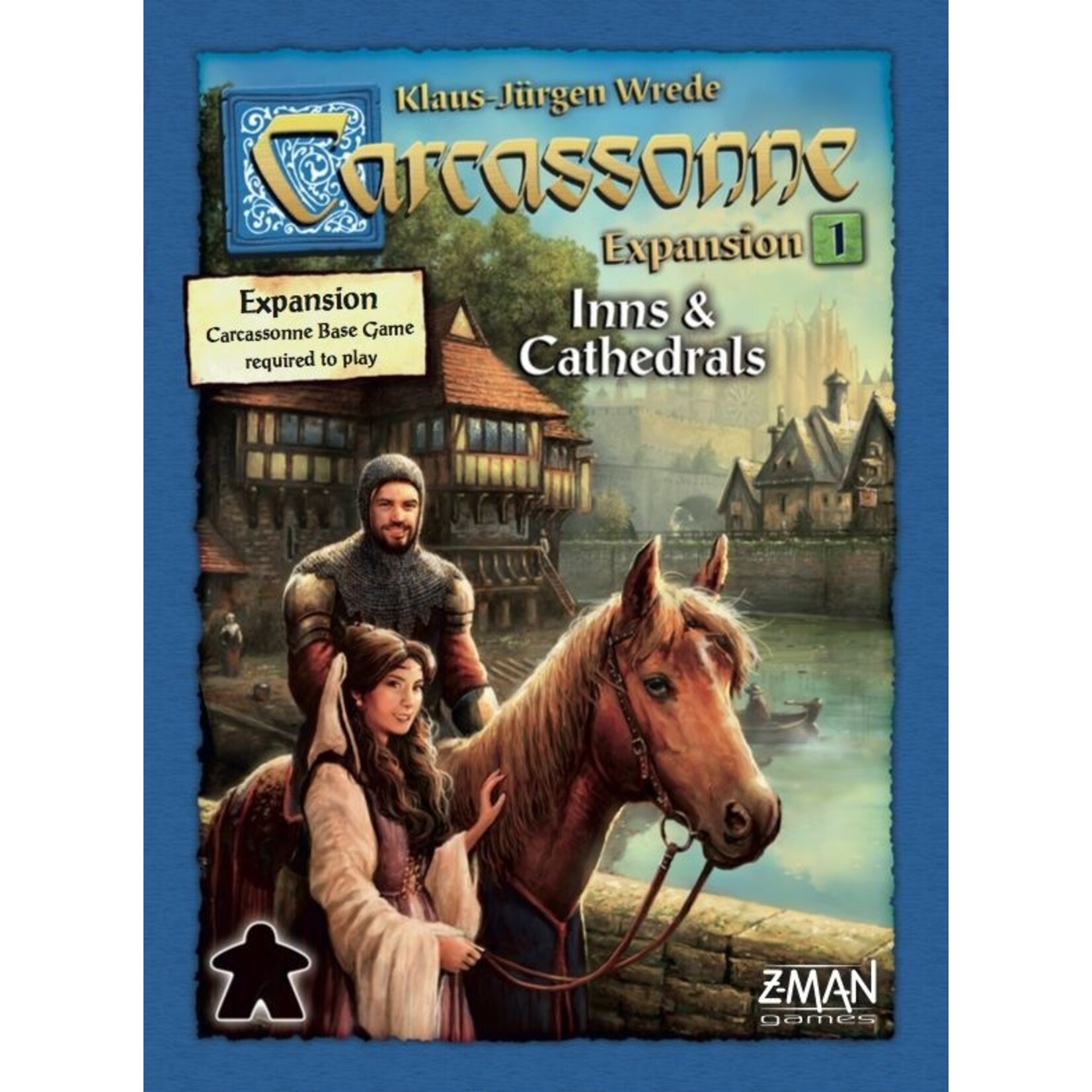 Z-Man Games Carcassonne: Expansion 1: Inns and Cathedrals