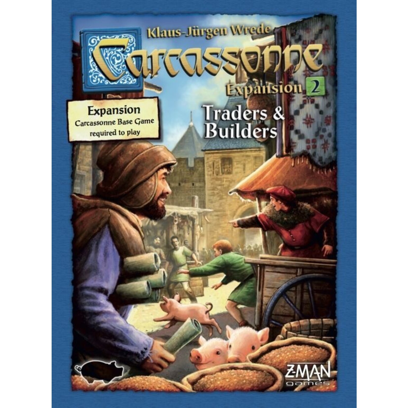 Z-Man Games Carcassonne: Expansion 2: Traders and Builders