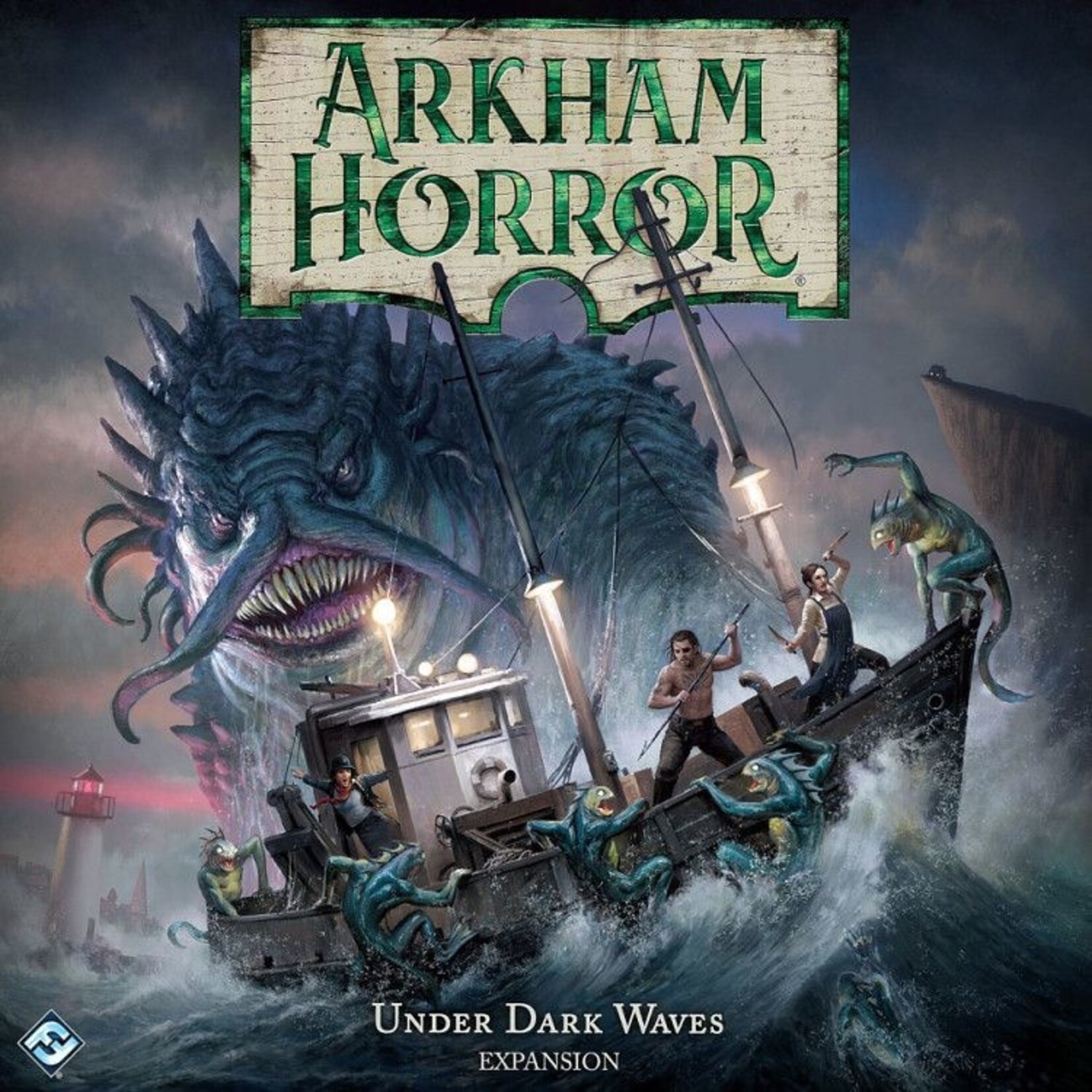 Fantasy Flight Games Arkham Horror 3rd Edition: Under Dark Waves Expansion