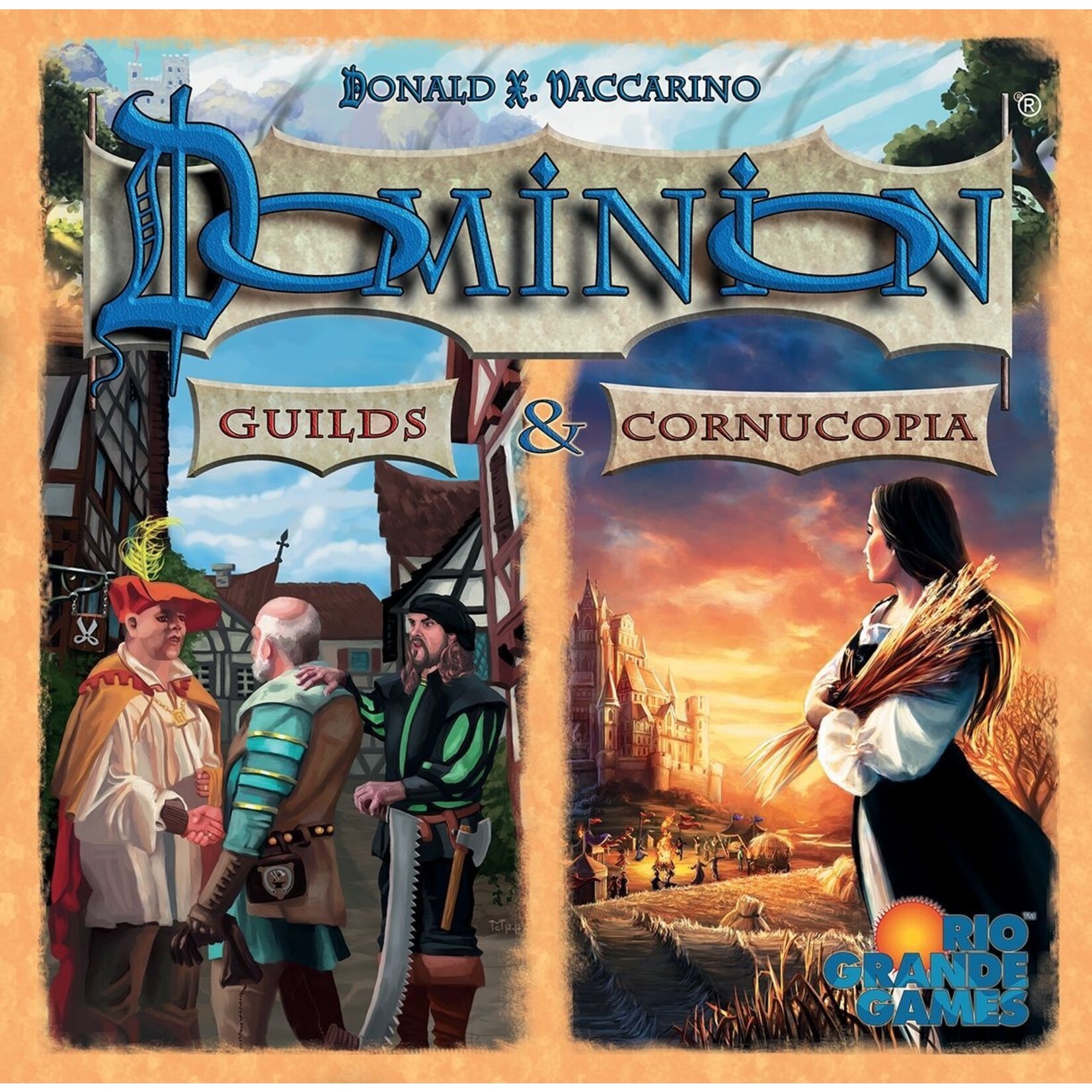 Rio Grande Games Dominion Mixed Box (Guilds & Cornucopia)