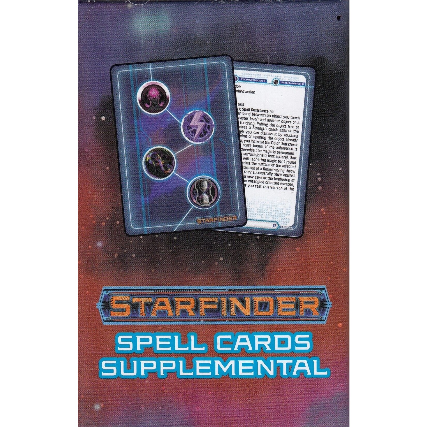 Starfinder RPG: Supplemental Spell Cards