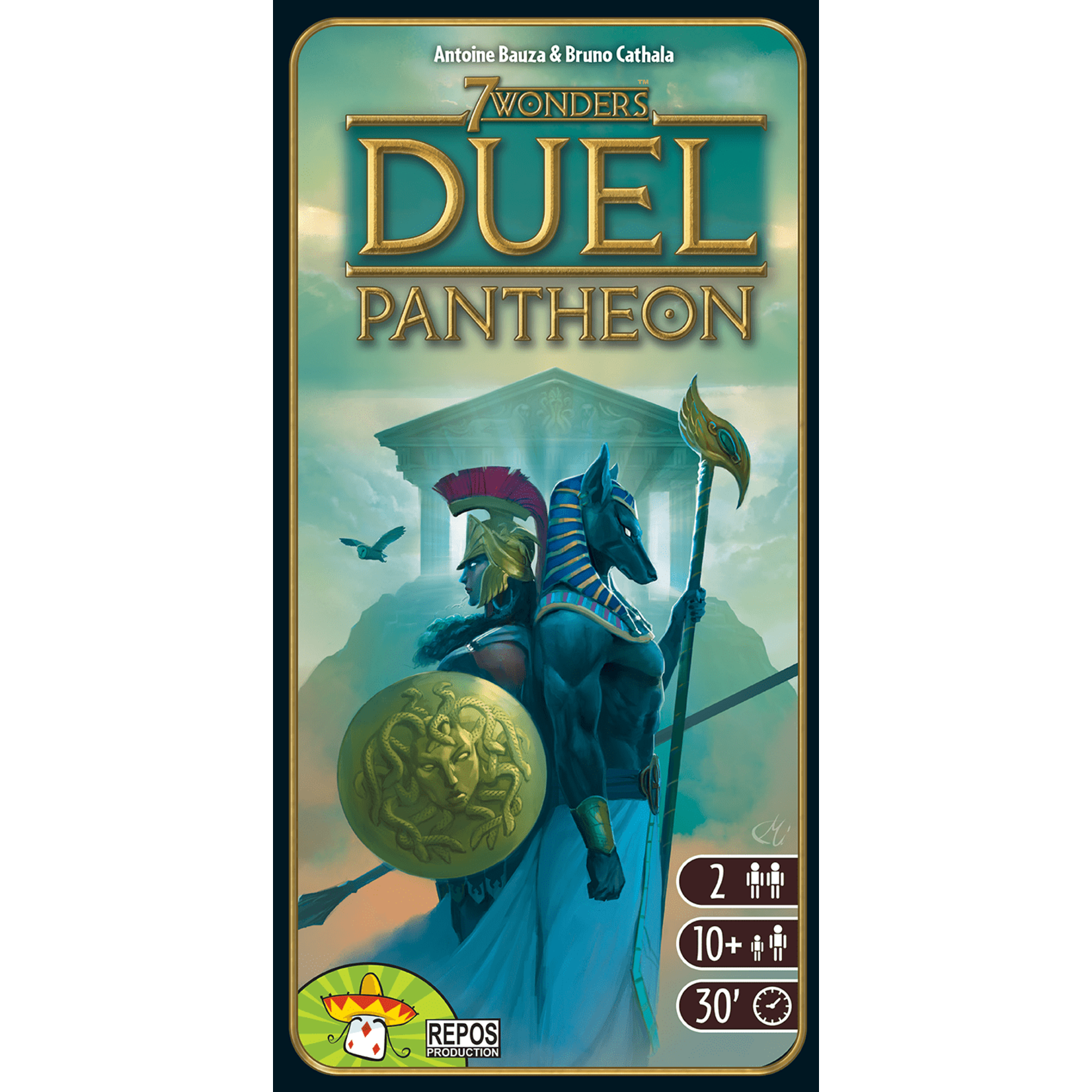 Repos Production 7 Wonders Duel: Pantheon Expansion