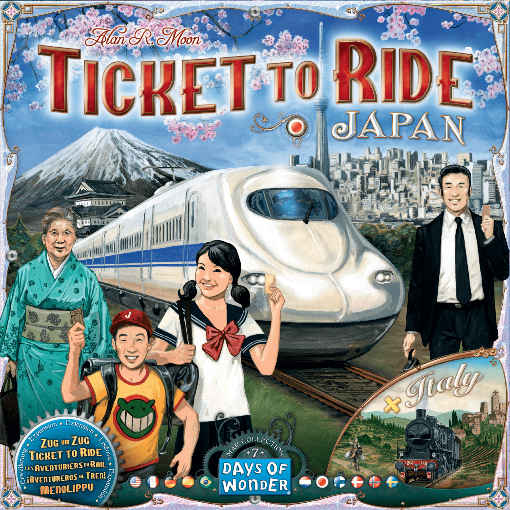 Days of Wonder Ticket to Ride: Map Collection Vol 7: Japan/Italy