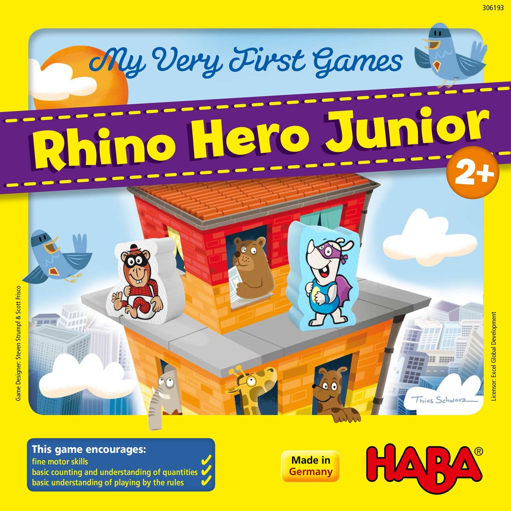 HABA My Very First Games - Rhino Hero Junior