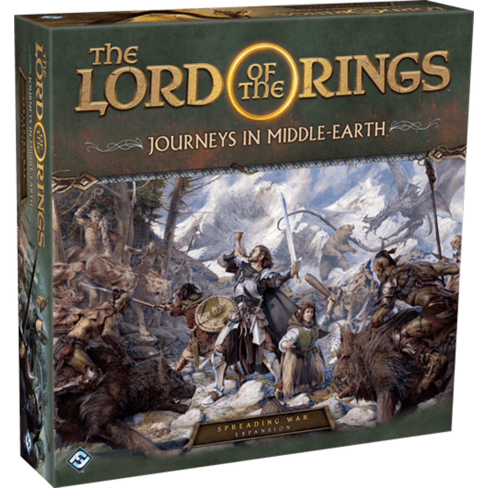 Fantasy Flight Games Lord of the Rings: Journeys In Middle Earth: Spreading War