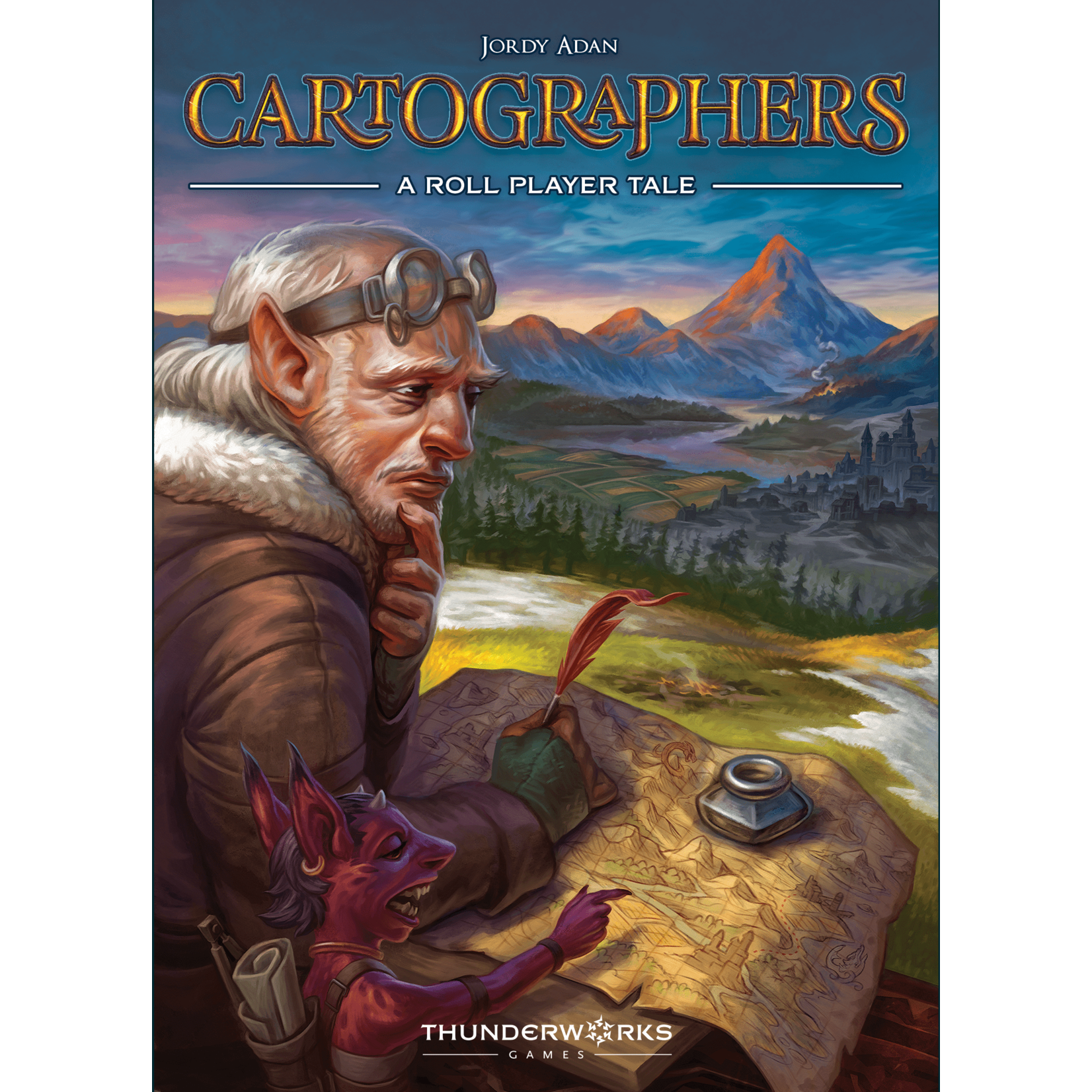 Thunderworks Games Cartographers: A Roll Player Tale