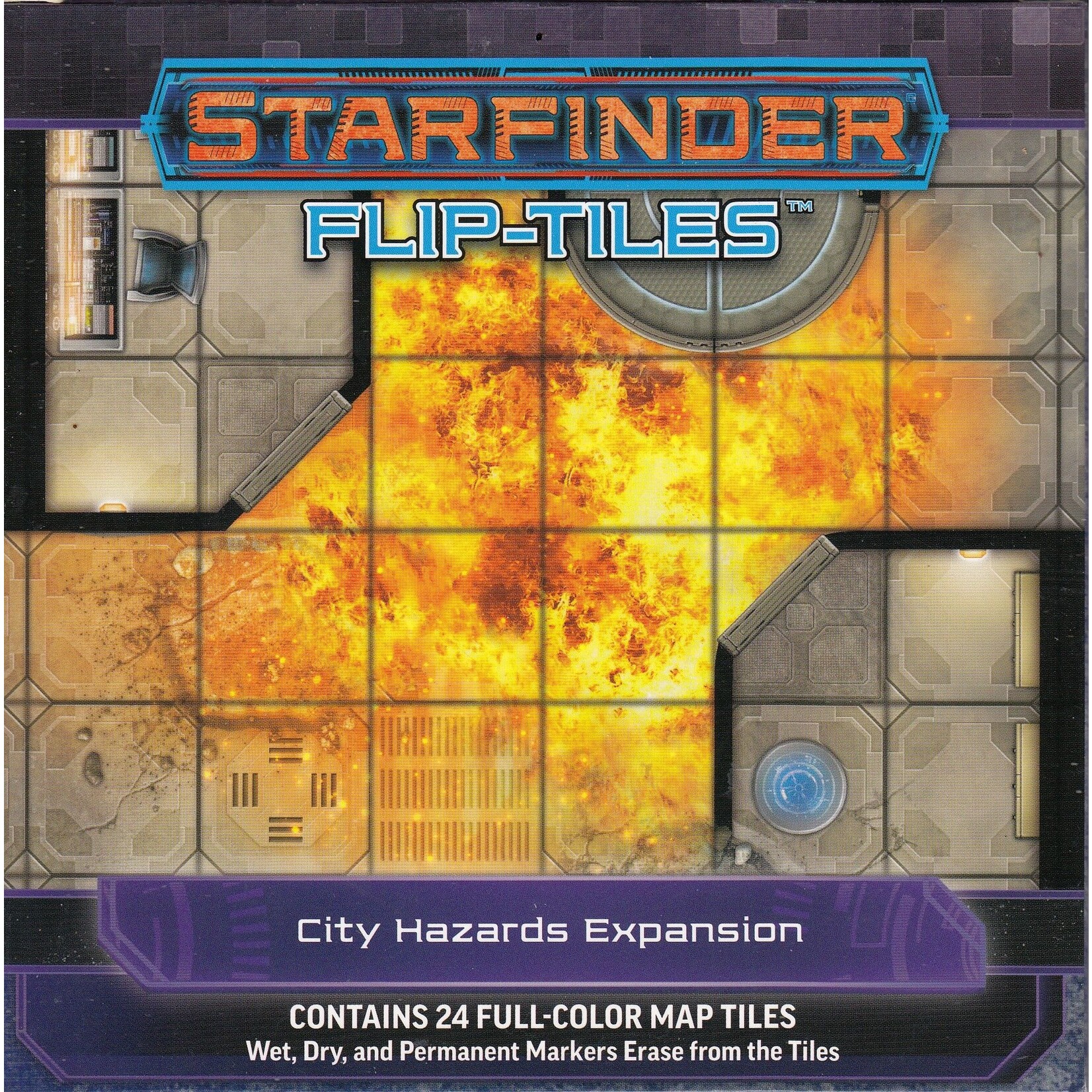 Starfinder RPG: Flip-Tiles: City Hazards Expansion
