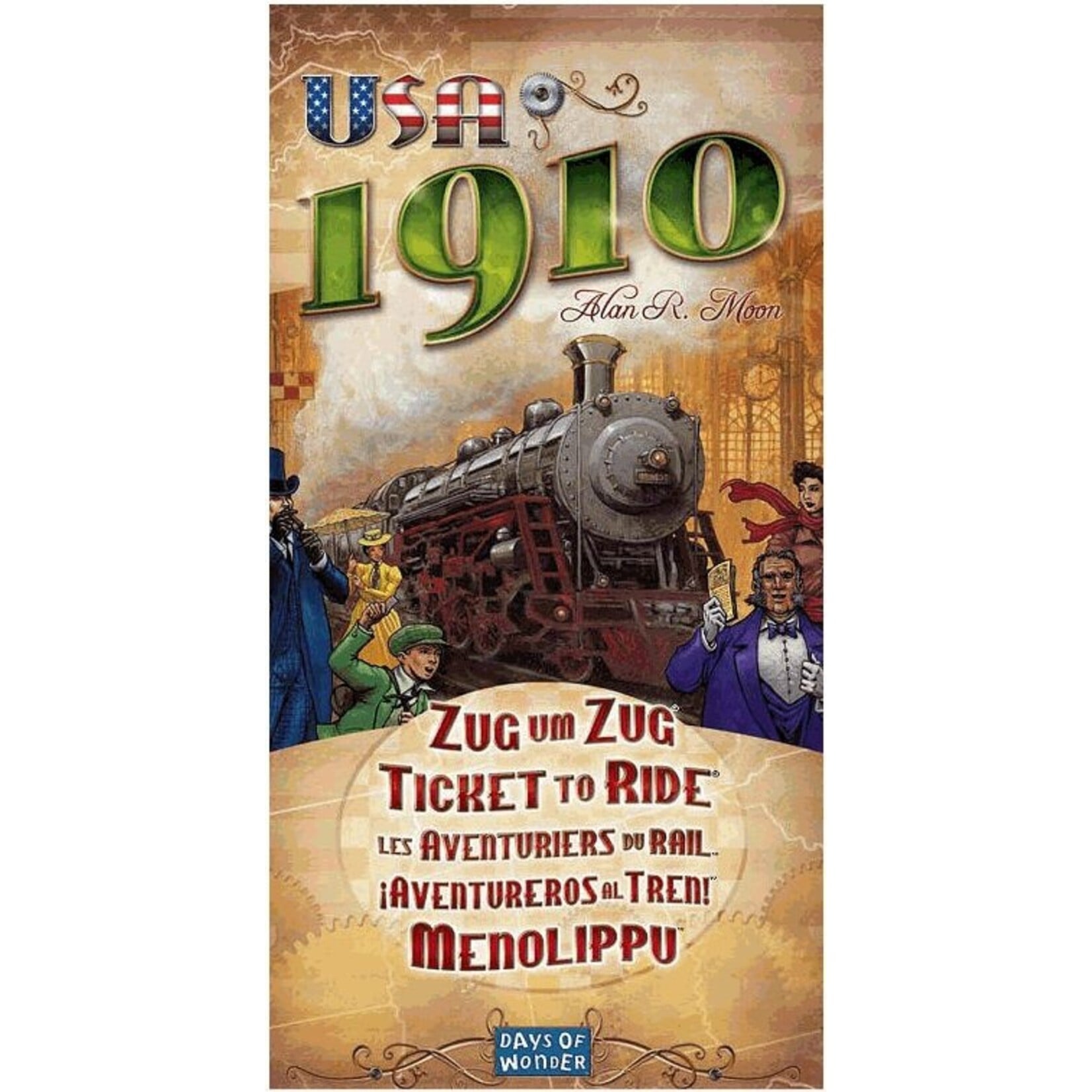 Days of Wonder Ticket to Ride: USA 1910 Expansion