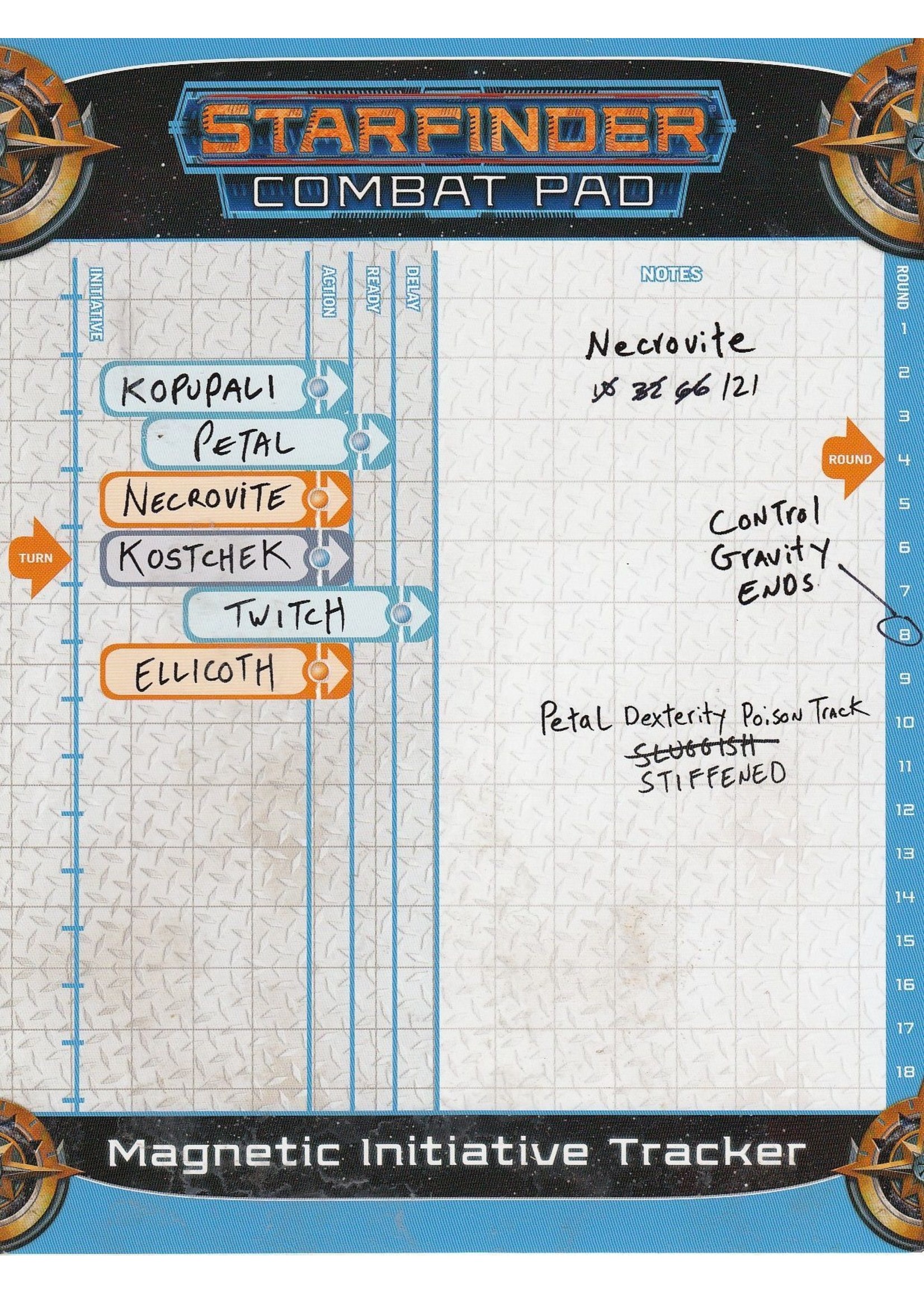 Starfinder RPG: Combat Pad