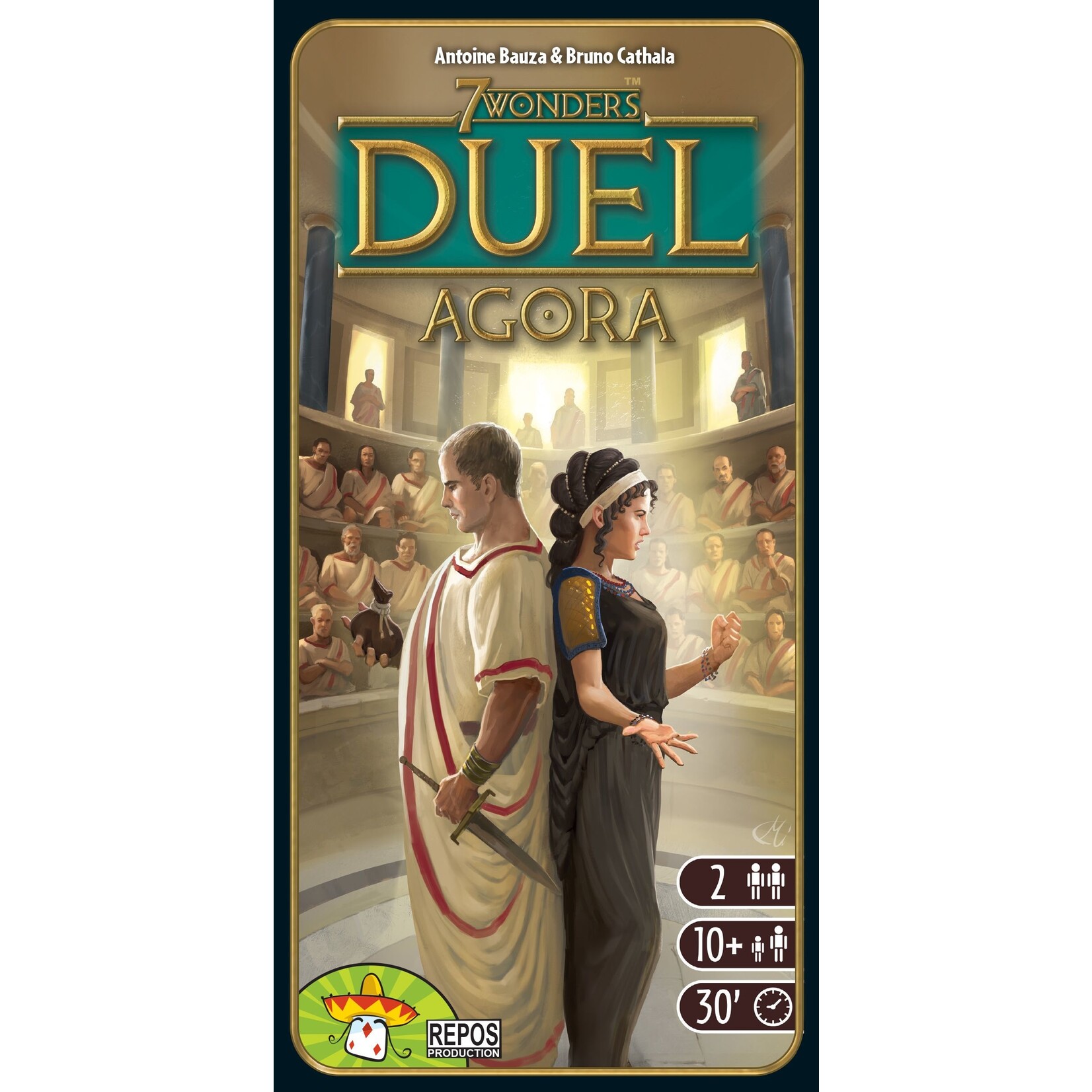 Repos Production 7 Wonders Duel: Agora Expansion